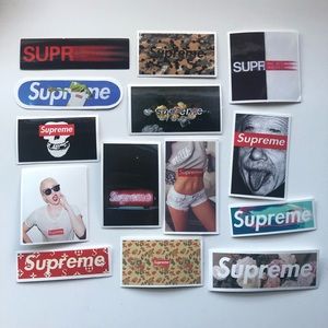 15 Supreme Stickers